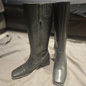 Lifestride (LS) Tall Square toe Black Boots